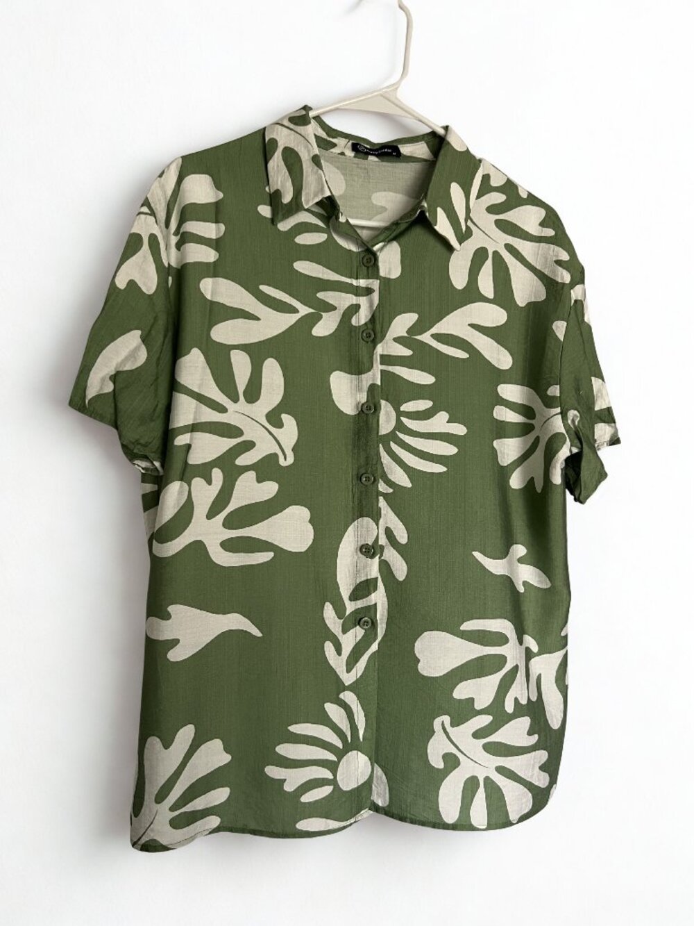 Green Vacation Shorts and Button Down Set